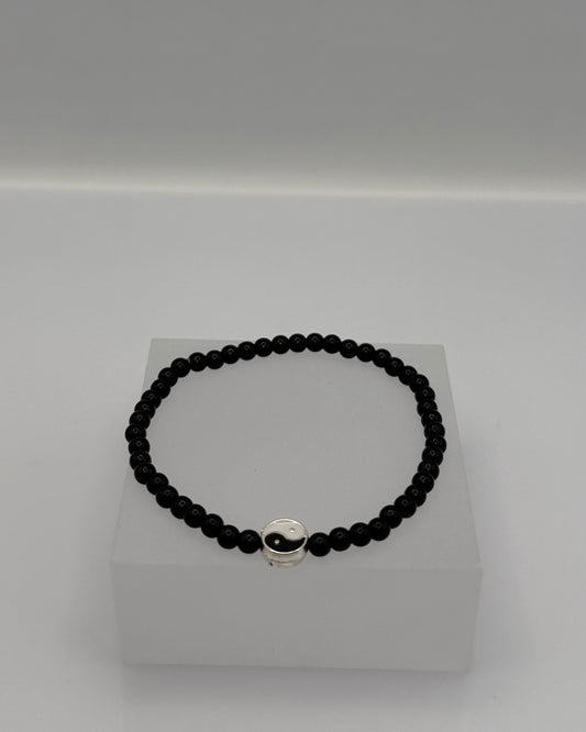 Elastic Bracelet black peace