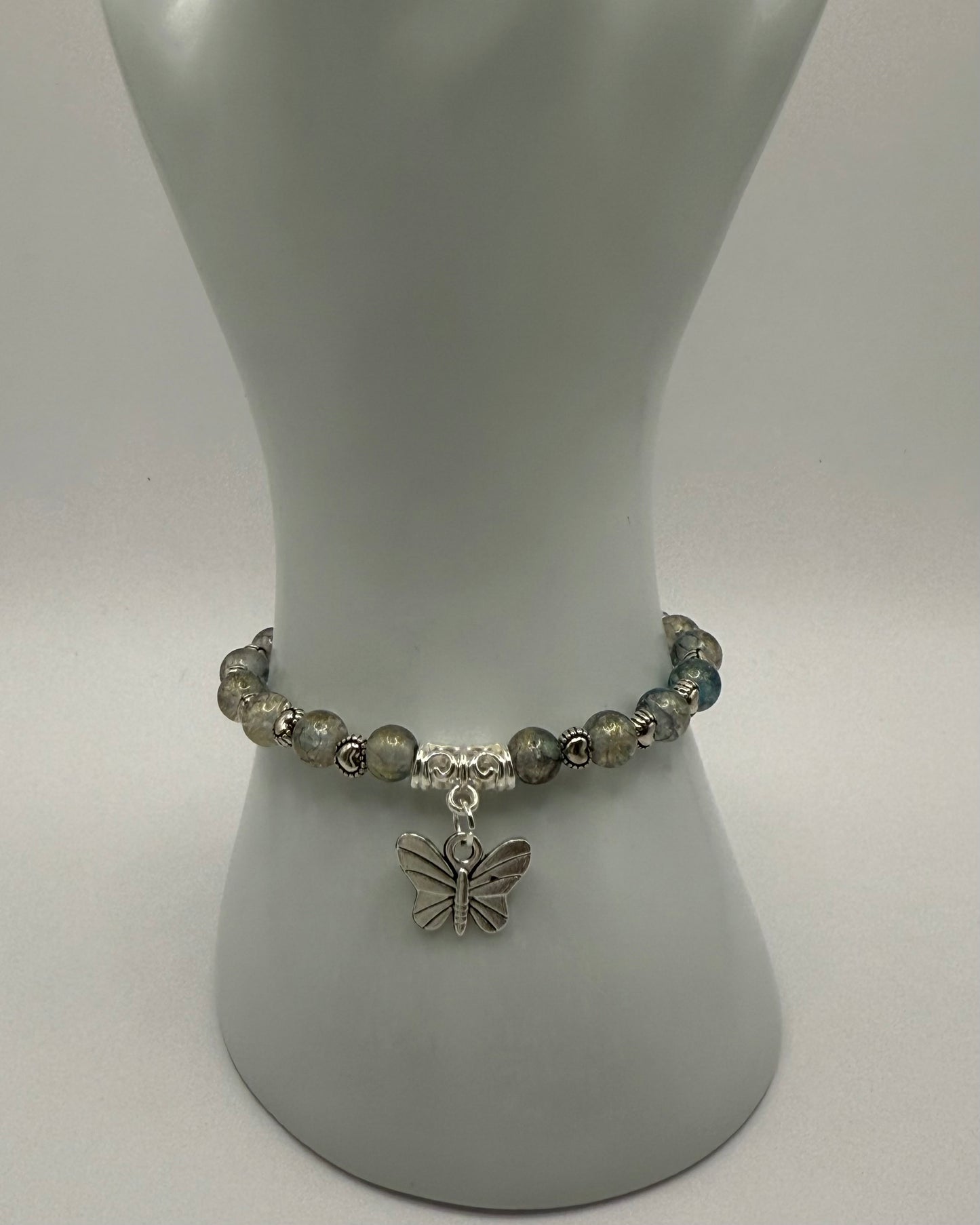 Elastic Bracelet shimmer/ butterfly