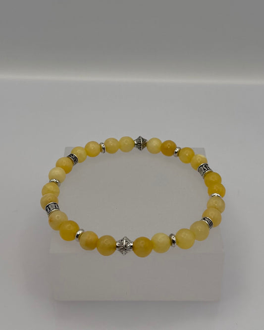 Elastic Bracelet Creamy Yellow