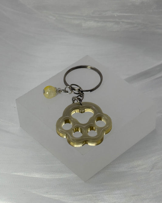 Golden Paw Keychain